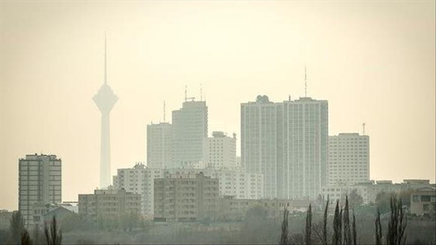آلودگی هوا در پنج شهر
